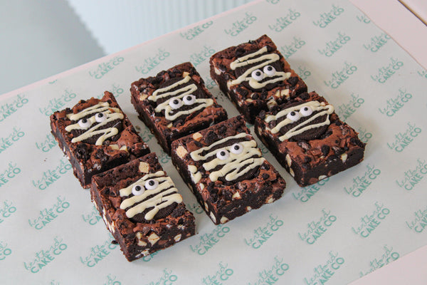 Mummified Oreo Brownies