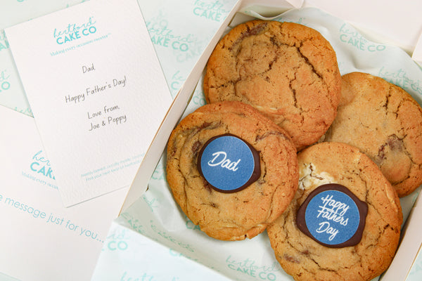 Father's Day Double choc Chip Cookie Box