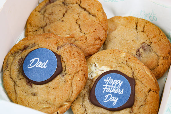 Father's Day Double choc Chip Cookie Box