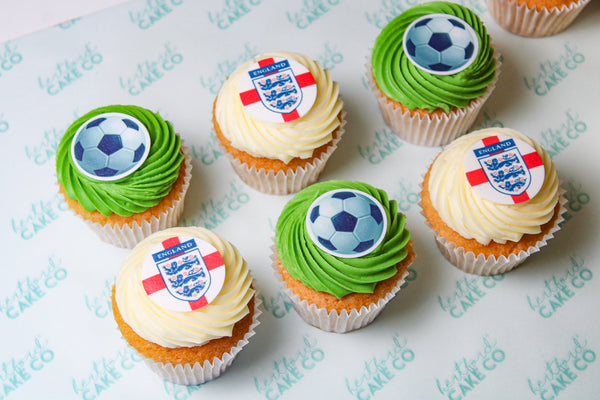 Vegan Football Cupcakes ⚽🌱