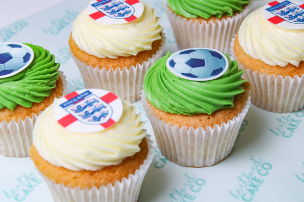 Vegan Football Cupcakes ⚽🌱