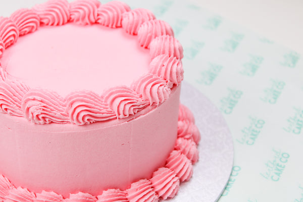 Bright Pink Elegant Celebration Cake