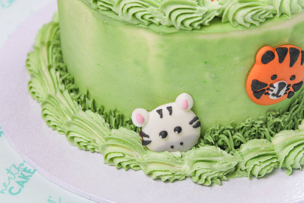 Jungle Birthday Cake