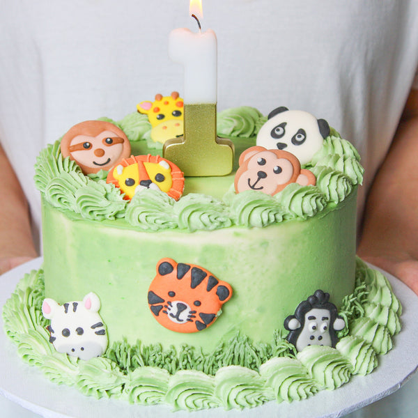 Jungle Birthday Cake