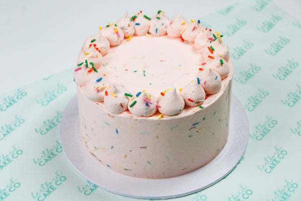 Pink Funfetti Celebration Cake