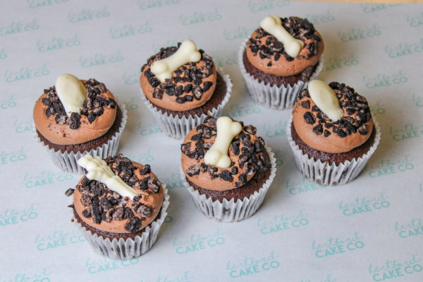 Bone Appétit Chocolate Halloween Cupcakes