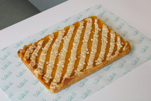 Lemon Curd Blondie Slab