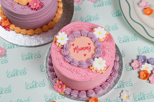 Pink Mother's Day Mini Celebration Cake