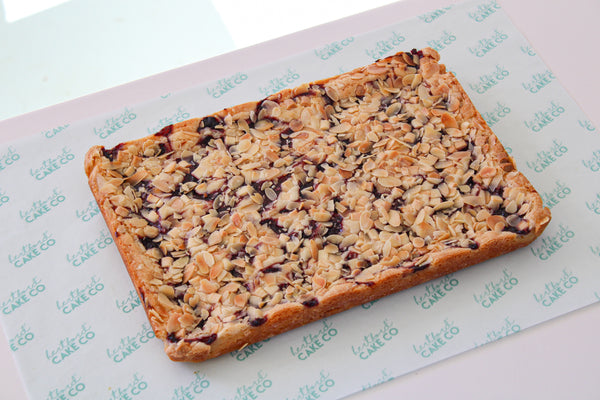 Cherry Bakewell Blondie Slab