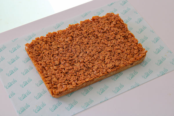 Caramel Cornflake Blondie Slab