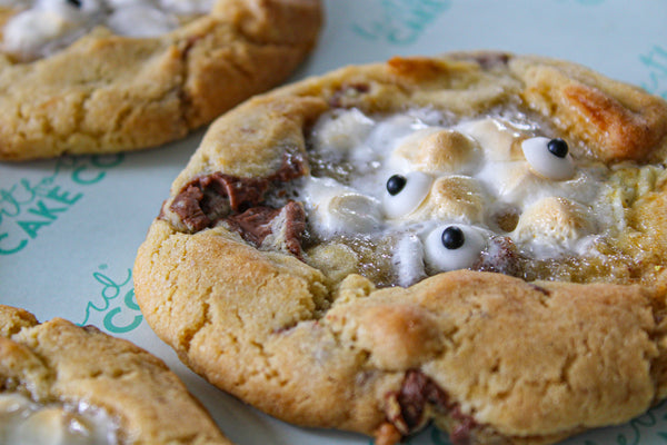 Spooky Toasted S'mores Marshmallow Cookies - Box of 4