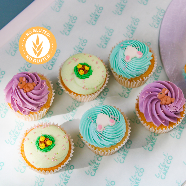 Made Without Gluten Easter Character Cupcakes