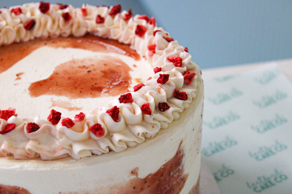 Strawberry Dream Celebration Cake - 8 Inch
