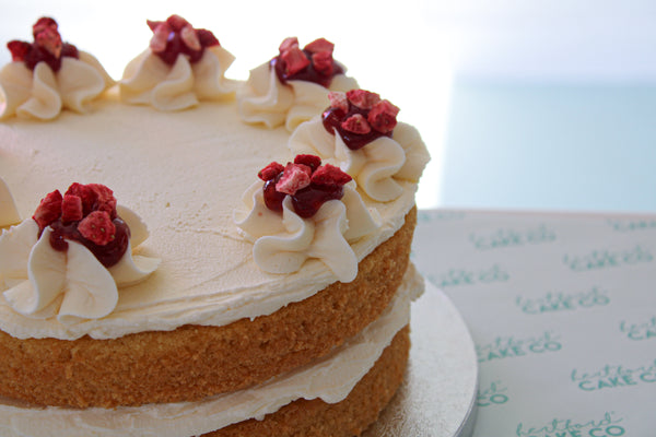 Strawberry Victoria Sponge Layer Cake