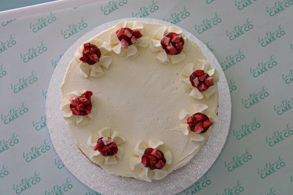 Strawberry Victoria Sponge Layer Cake