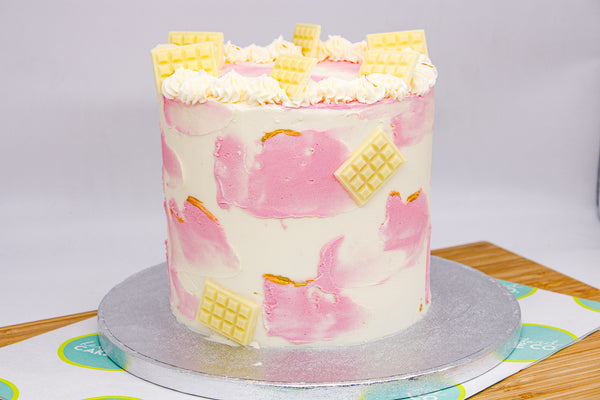 PINK & GOLD CAKE