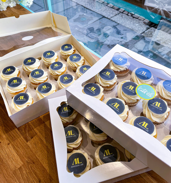 Branded Cupcakes, Logo Cupcakes, Hertfordshire