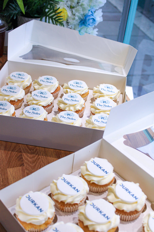 Branded Cupcakes, Logo Cupcakes, Hertfordshire