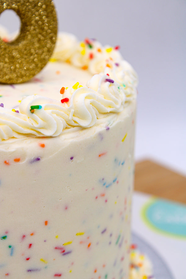 VANILLA RAINBOW CAKE