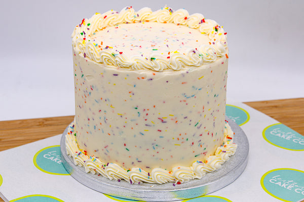 VANILLA RAINBOW CAKE